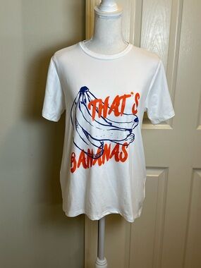 NWOT Banana Graphic Tee